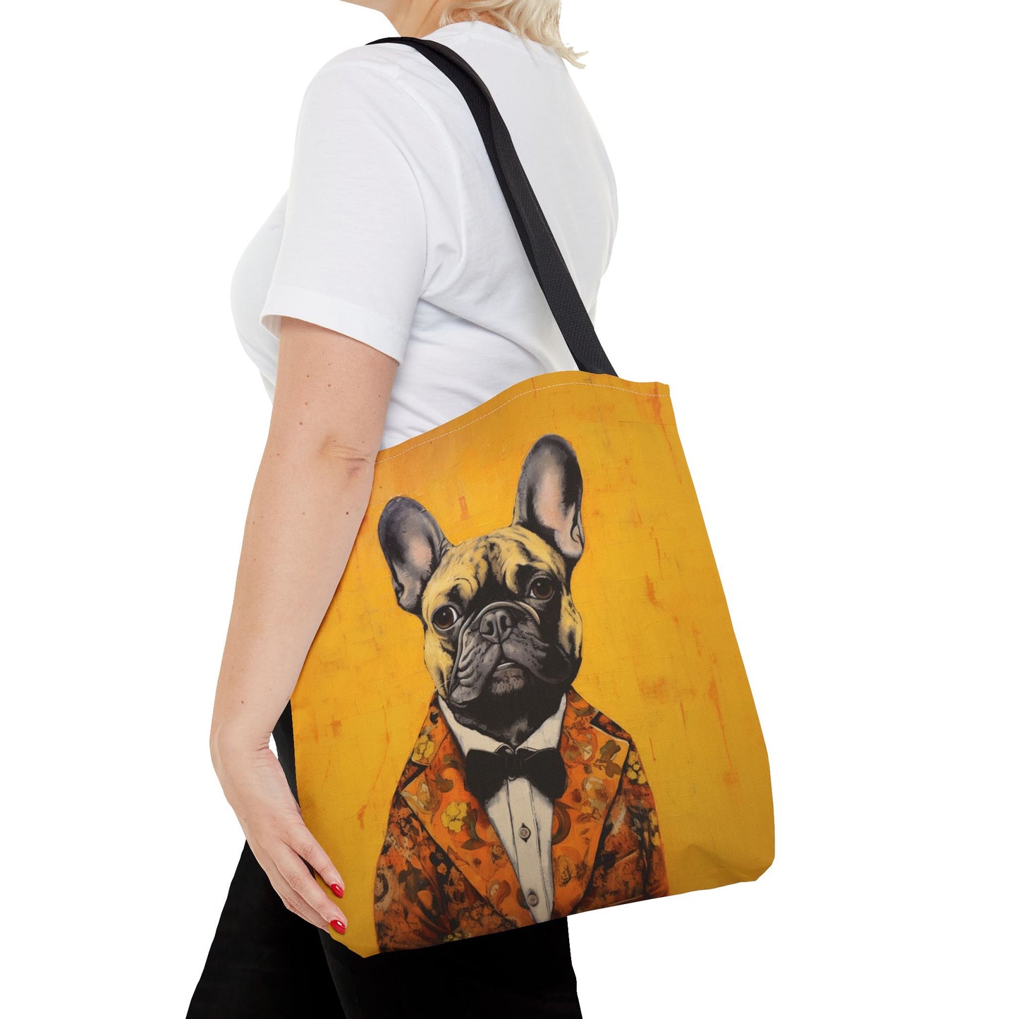 Elegant French Bulldog Tote Bag – Stylish Eco-Friendly Gift