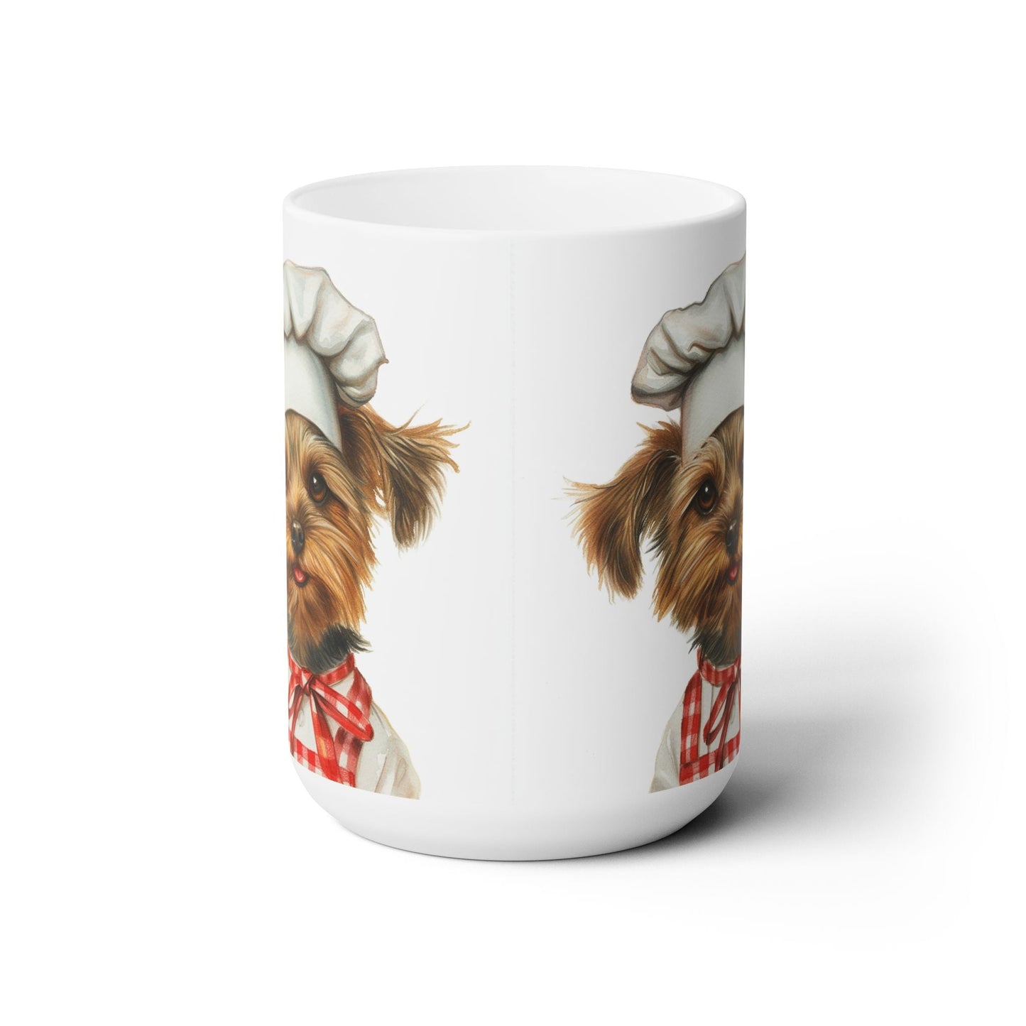 Yorkie Chef Coffee Mug – Cute Yorkshire Terrier Gift for Dog Lovers