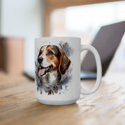 Beagle Lover Winter Coffee Mug - Perfect Gift for Dog Moms