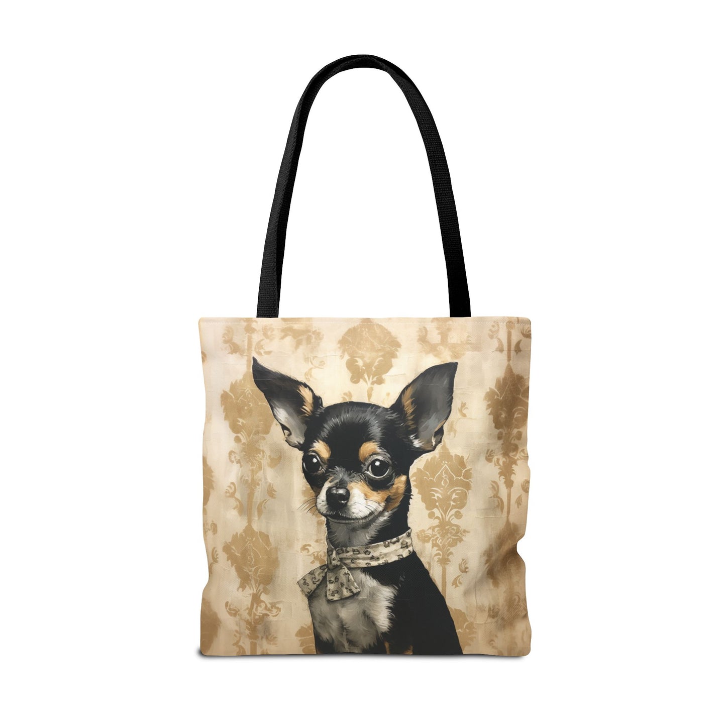 Chic Chihuahua Canvas Tote Bag – Stylish Gift for Dog Lovers