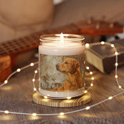 Golden Retriever Vintage Art Candle – Soy Pet Lover Gift