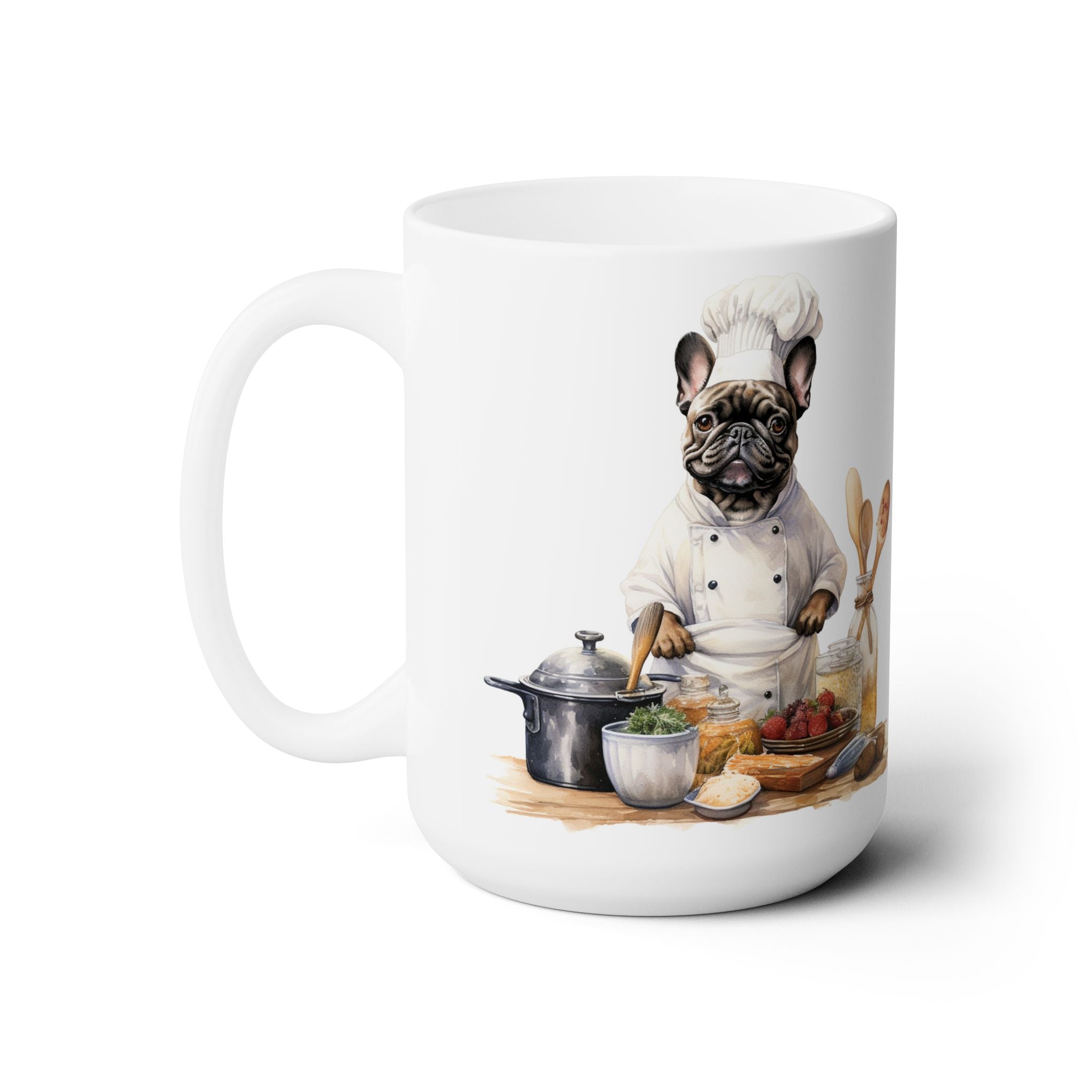 French Bulldog Chef Coffee Mug - Perfect Gift for Dog Lovers