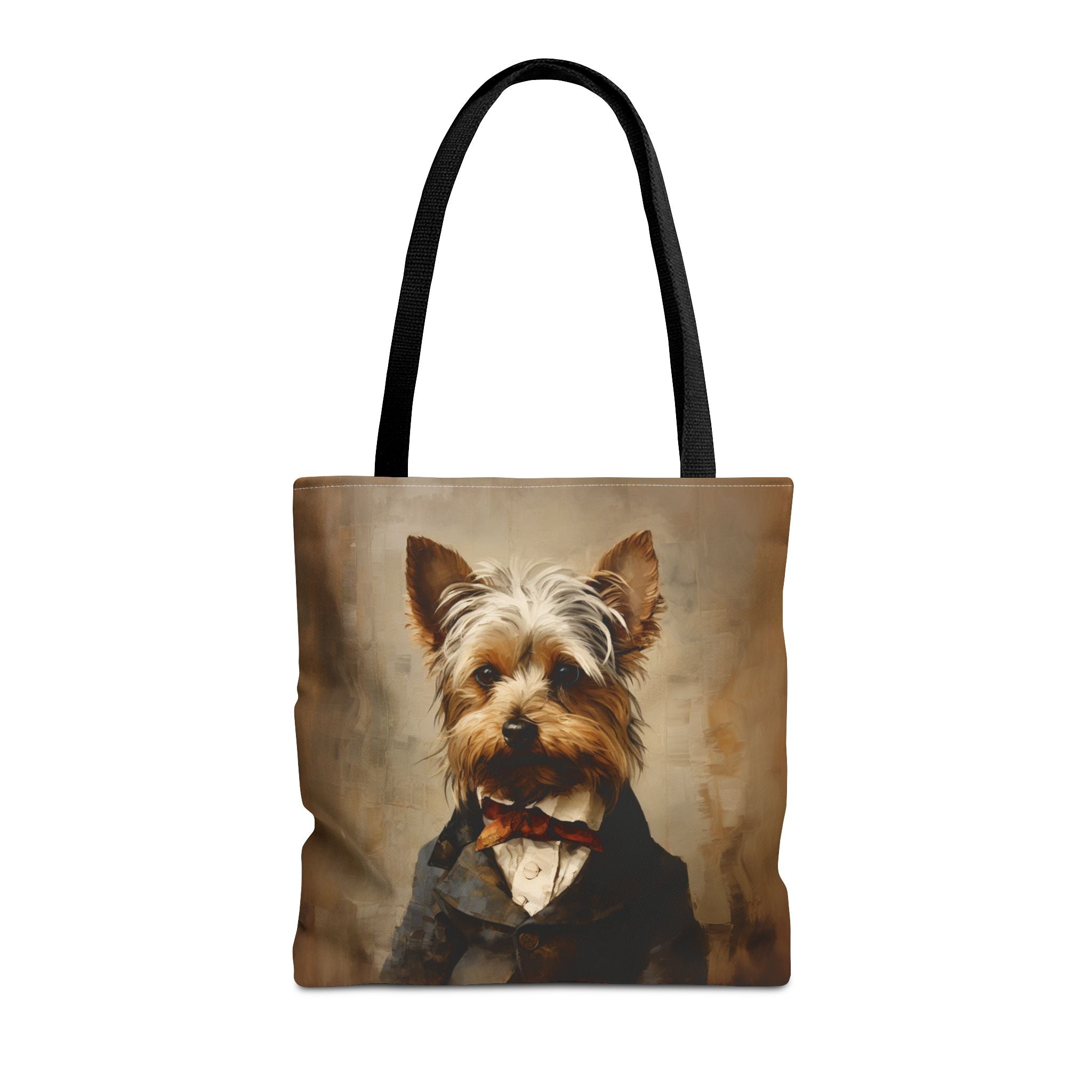 Yorkshire Terrier Aristocrat Tote Bag, Stylish Canvas for Pet Lovers