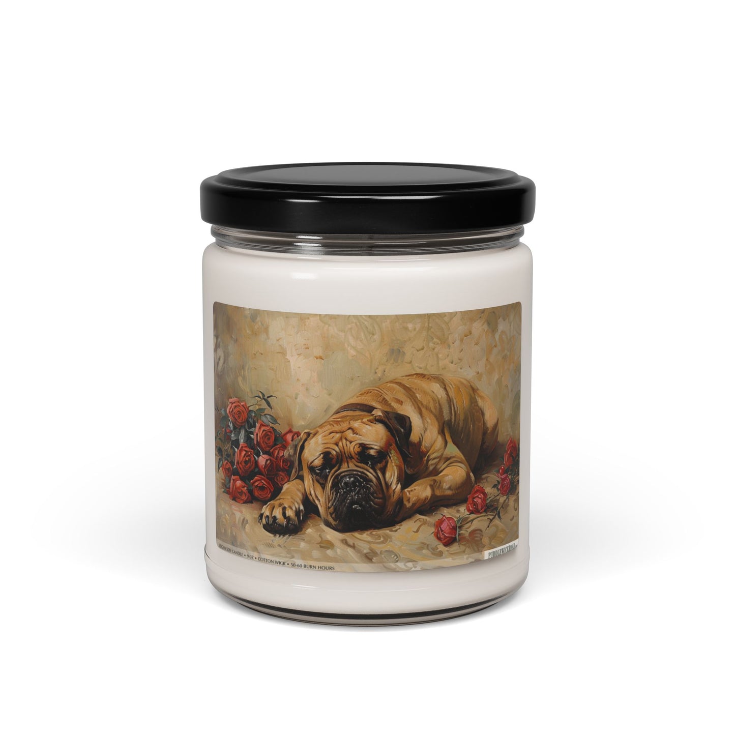 Majestic Mastiff Scented Candle – Cozy Gift for Dog Lovers