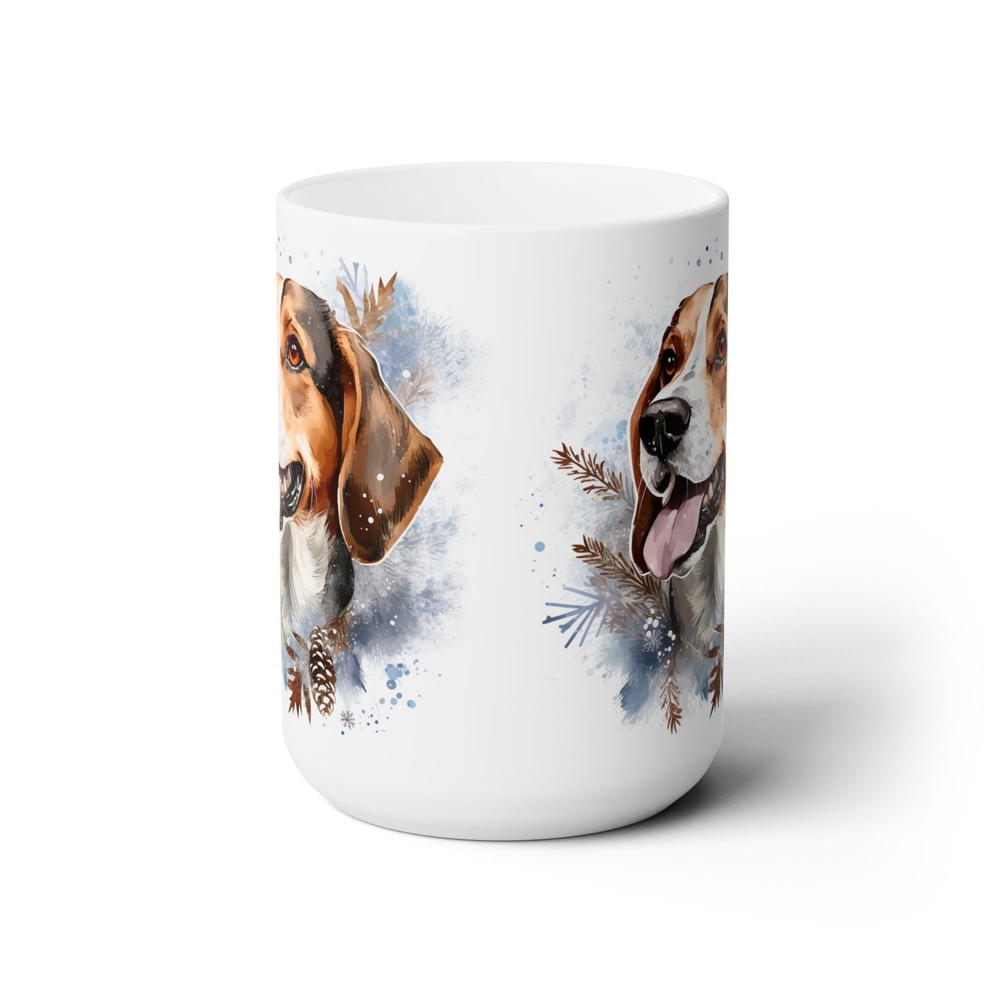 Beagle Lover Winter Coffee Mug - Perfect Gift for Dog Moms