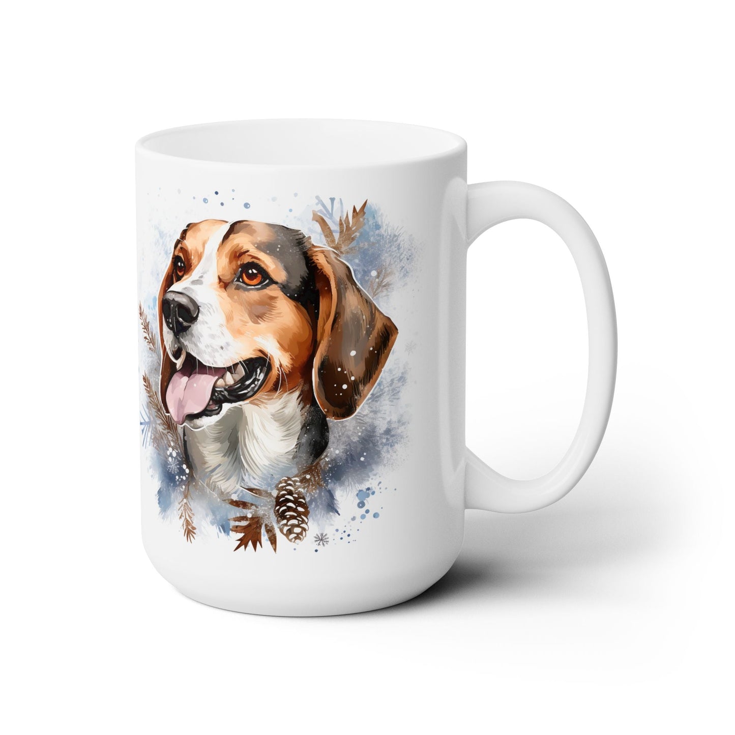 Beagle Lover Winter Coffee Mug - Perfect Gift for Dog Moms