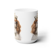 Cavalier King Charles Spaniel Royal Mug | Crowned Cavie Coffee Cup