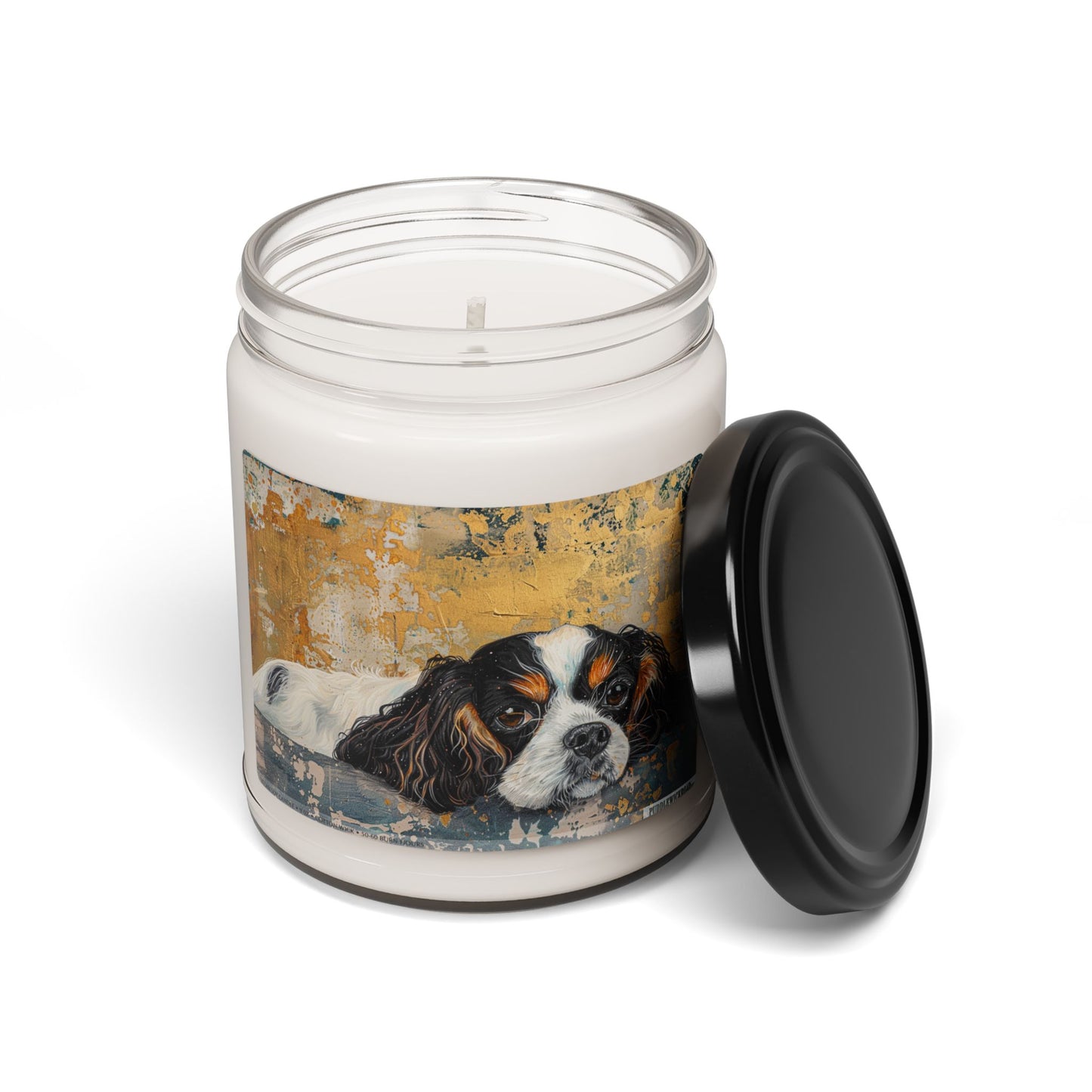 Cavalier King Charles Spaniel Candle – Artisan Soy Candle Gift