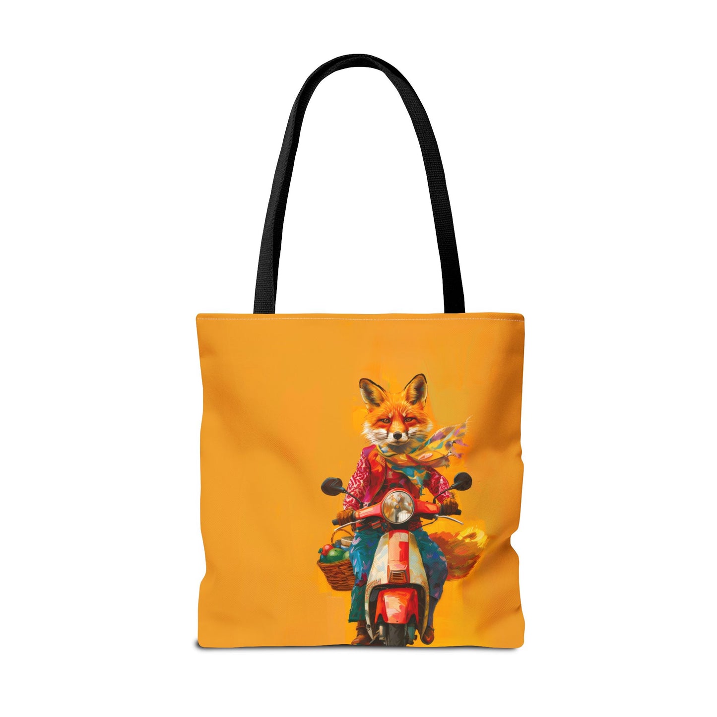 Eco-Chic Fox Tote Bag - Stylish Reusable Canvas Bag for All Occasions