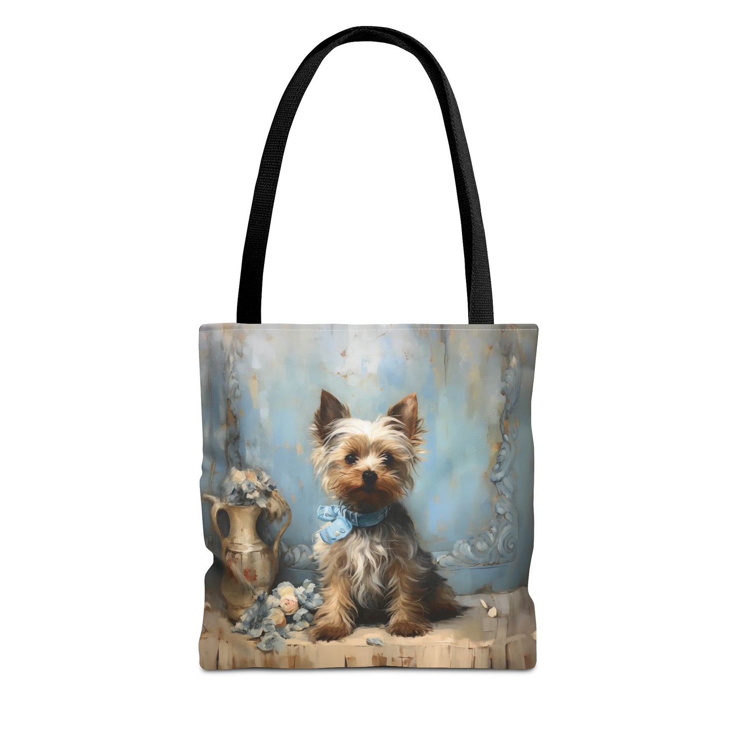 Yorkie Charm Tote Bag – Elegant Yorkshire Terrier Design