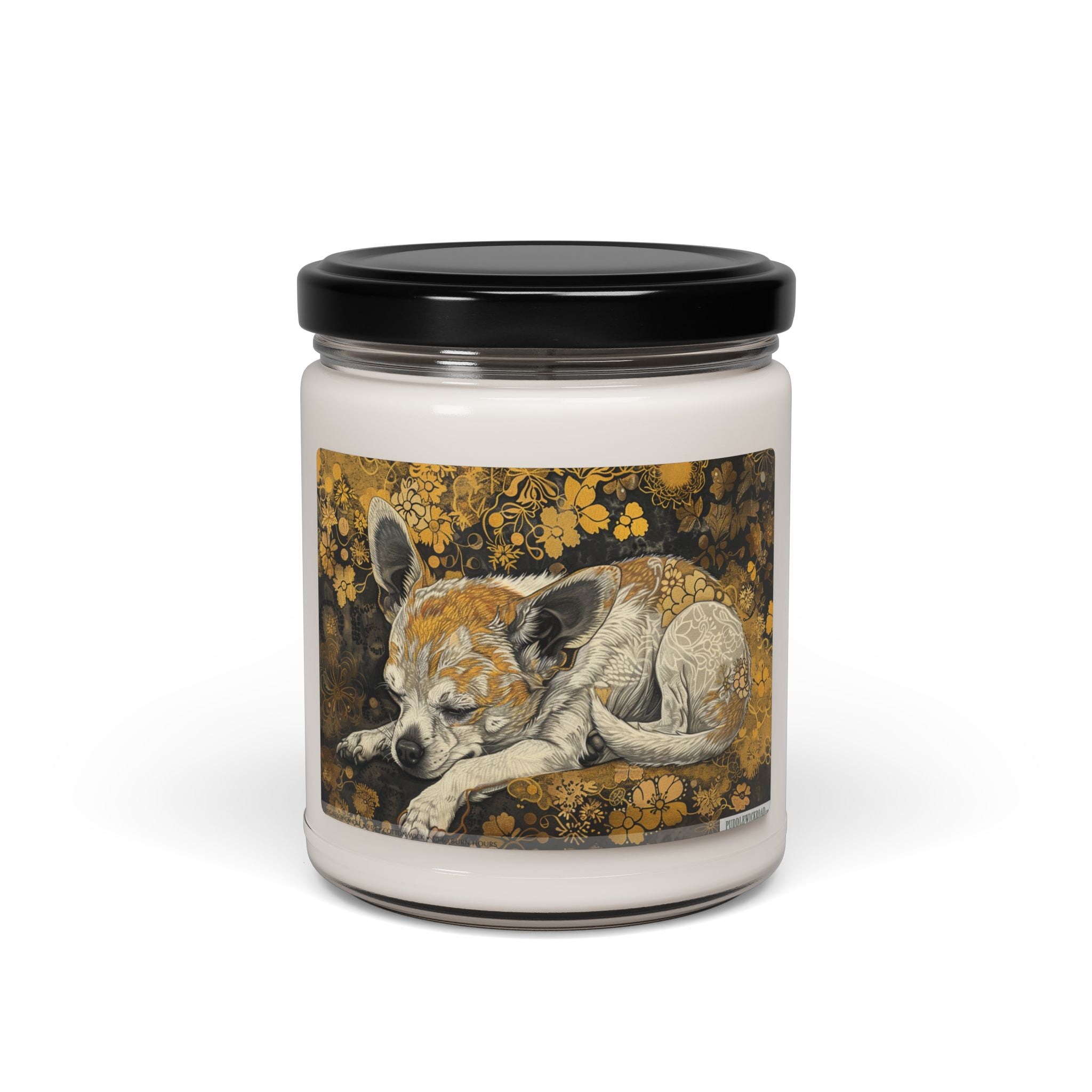 Golden Chihuahua Soy Candle - Pet Lovers Memorial Gift