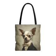 Charming Chihuahua Tote Bag – Eco-Friendly Canvas for Dog Lovers