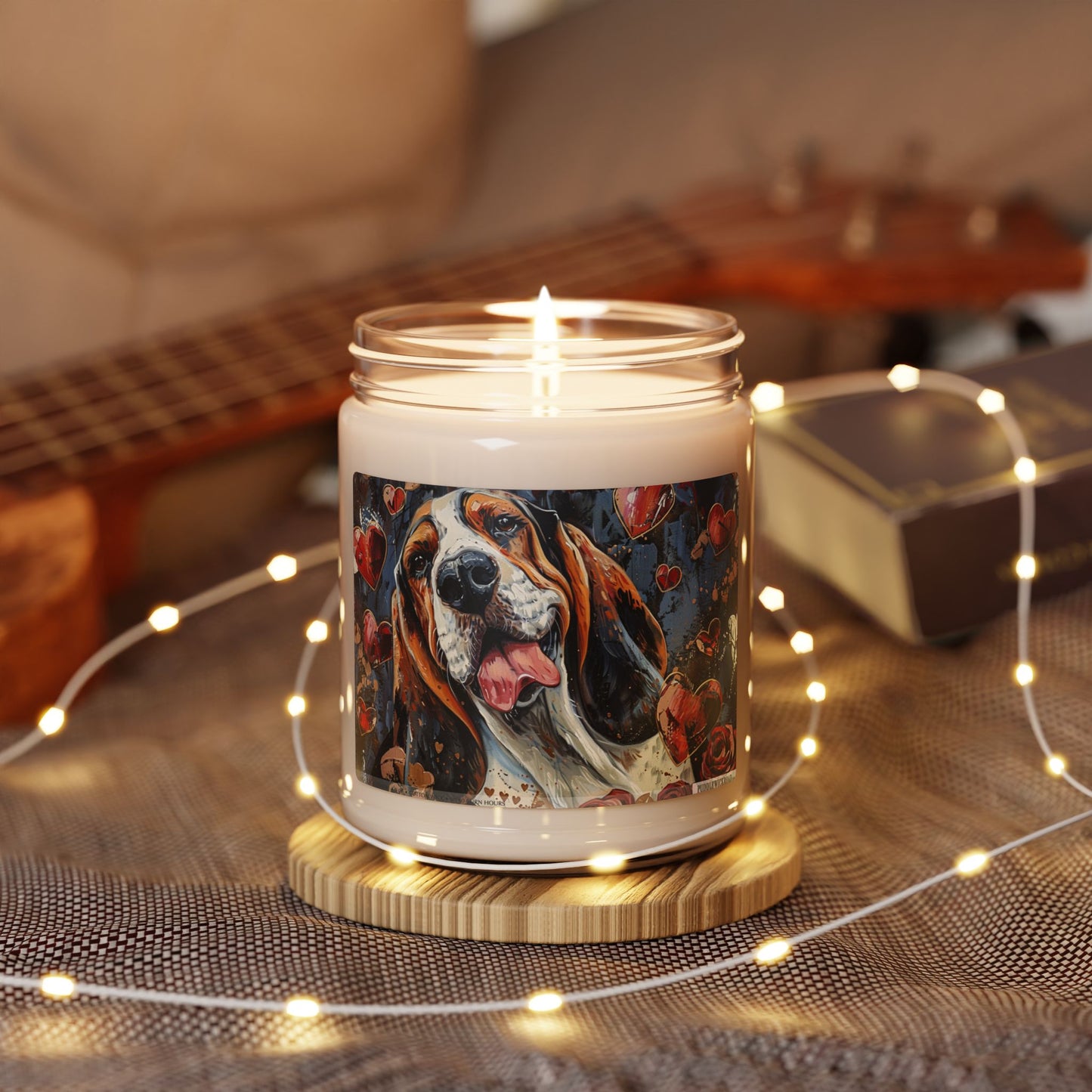 Basset Hound Love Candle - Heartfelt Pet Lover Gift