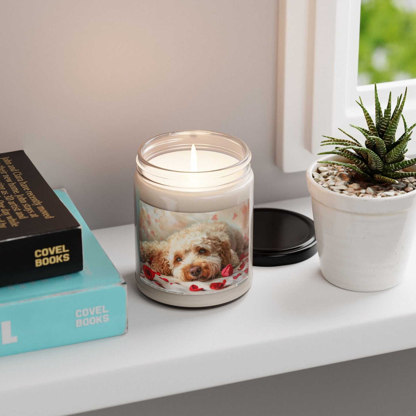 Loving Labradoodle Candle Gift – Cozy Keepsake for Dog Lovers