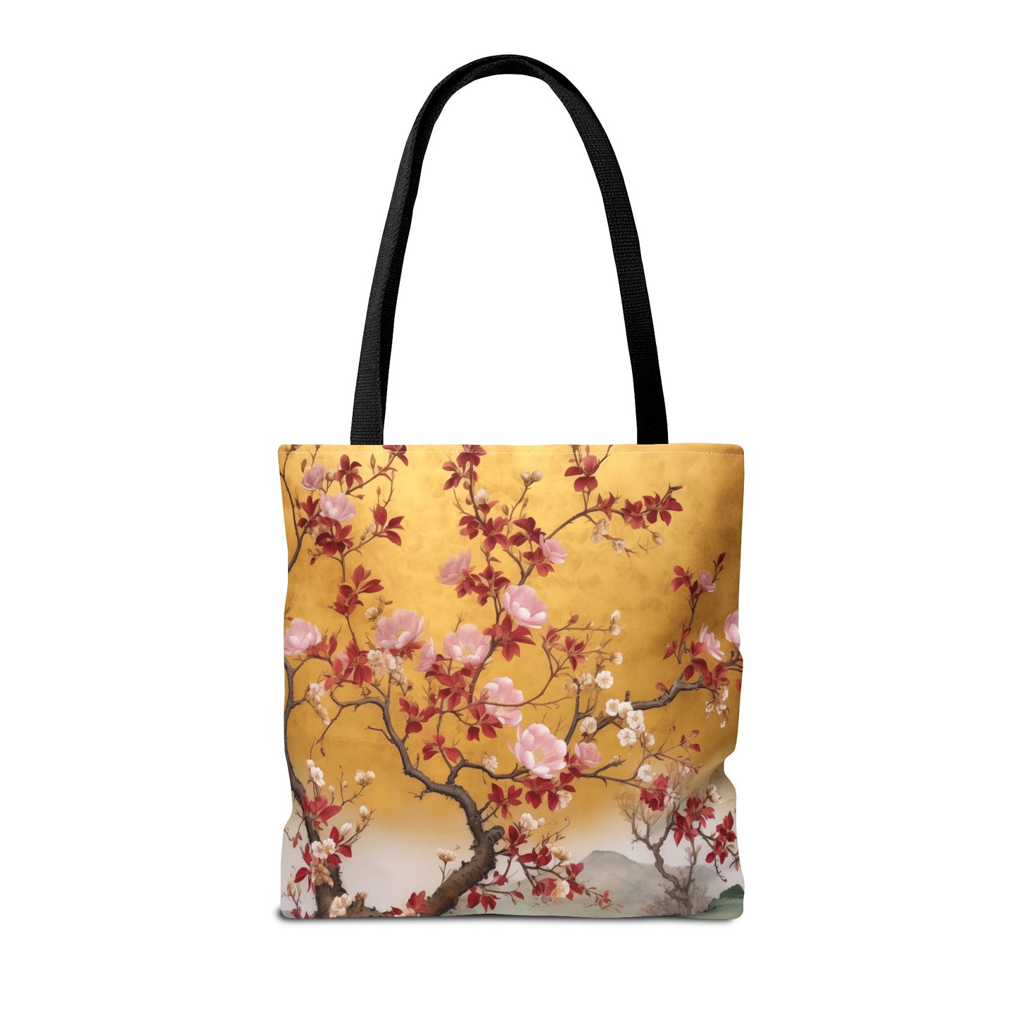 Magnolia Blossom Art Tote Bag – Elegant Floral Printed Canvas Bag