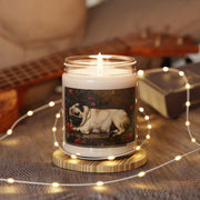 Classic Pug Candle – Vintage Art Soy Candle for Dog Lovers