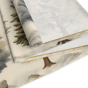 Winter Forest Christmas Tree Table Runner | Holiday Décor (72" or 90")