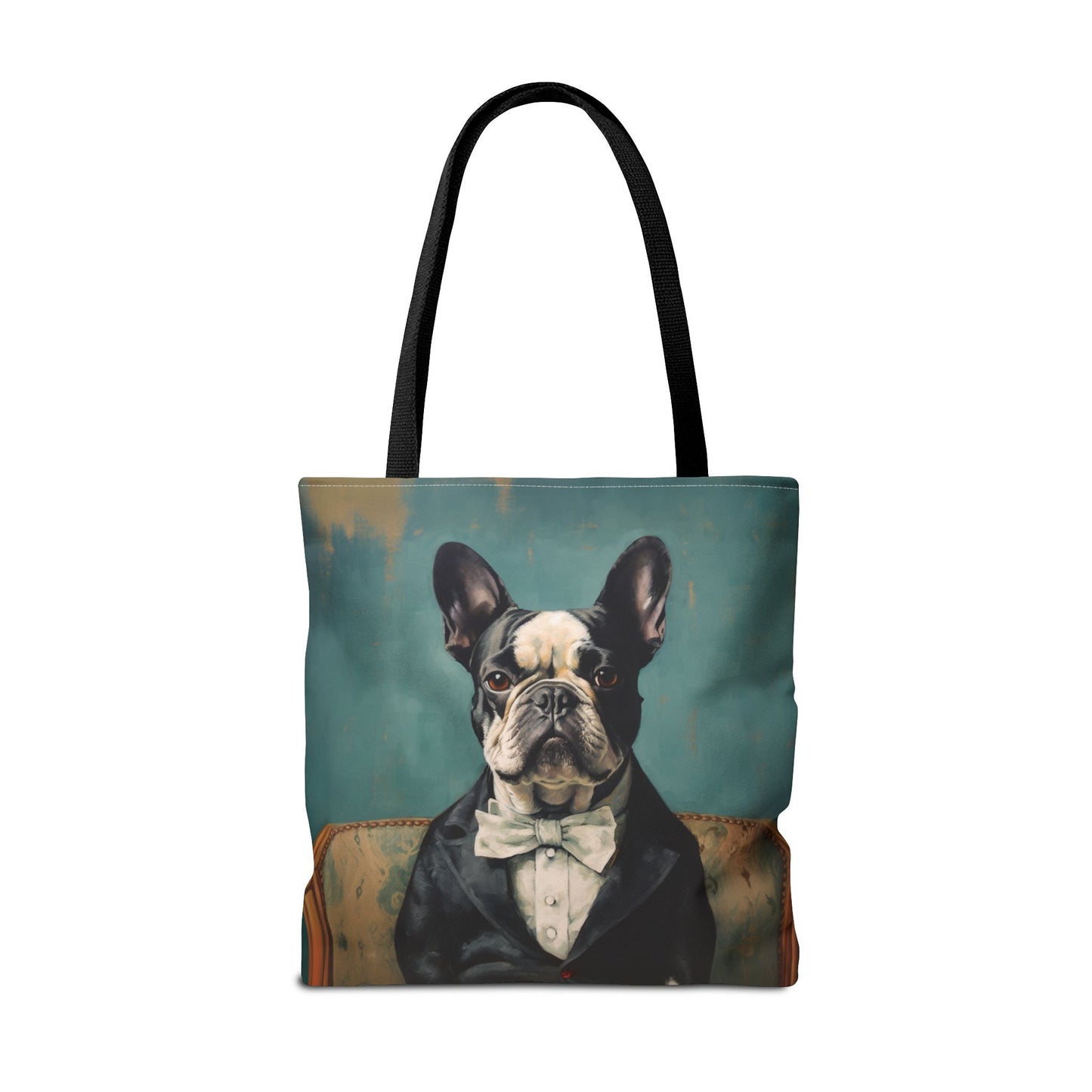 Elegant French Bulldog Tote Bag with Sophisticated Style