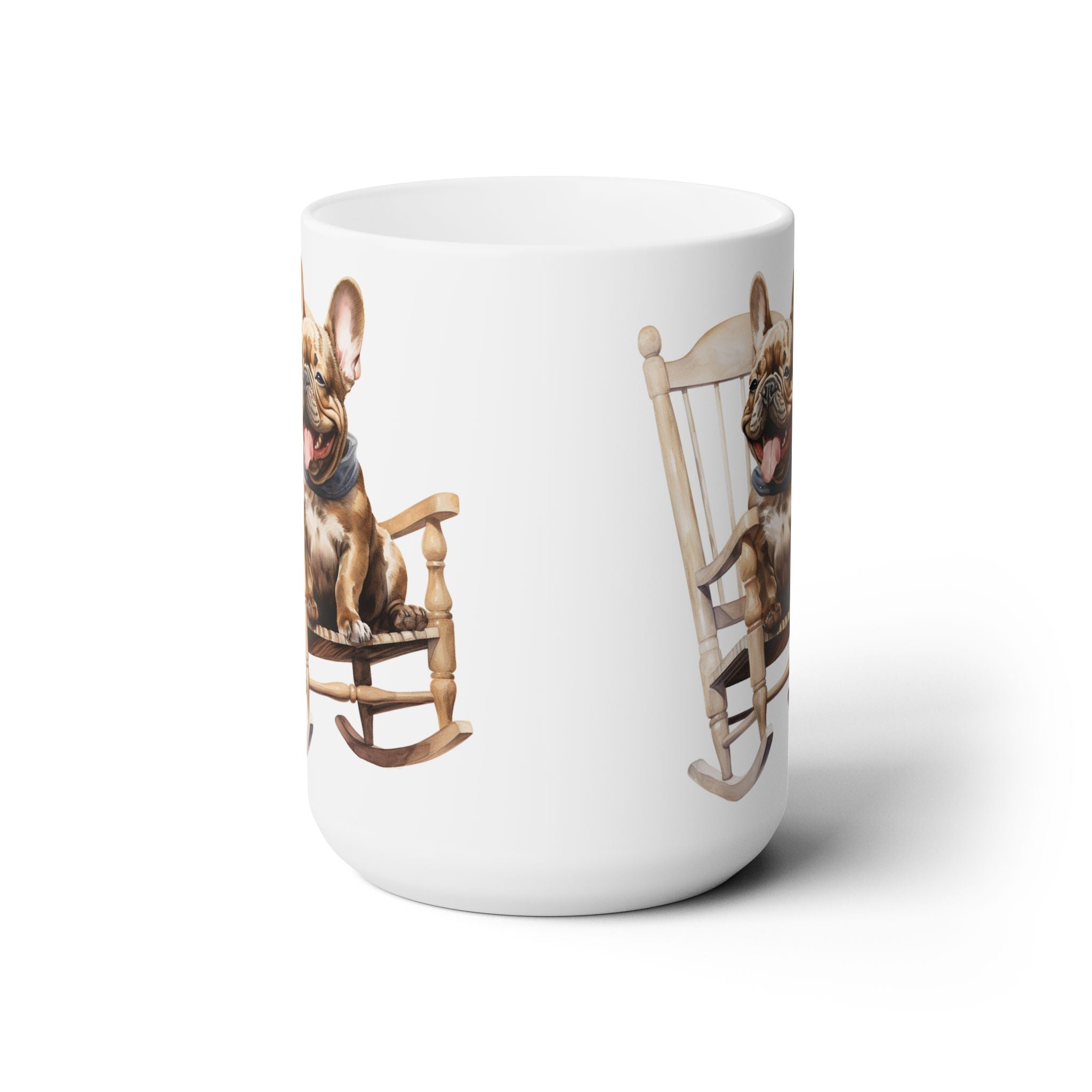 Frenchie Charm Mug – Cozy Bulldog Design for Dog Lovers