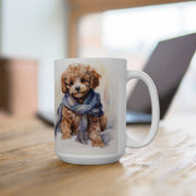 Poodle Pals Winter Mug – Cozy Coffee Companion for Dog Lovers