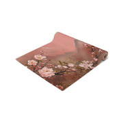 Blush Bloom Table Runner | Pink and White Floral Décor (72" or 90")