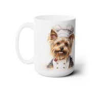 Yorkie Chef Coffee Mug – Perfect for Dog Lovers and Pet Parents