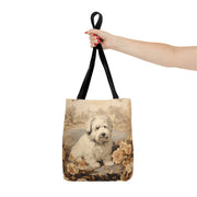 Old English Sheepdog Rustic Autumn Tote Bag, Cozy and Versatile Design