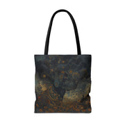 Mystical Labrador Night Sky Tote Bag, Eco-Friendly Canvas for Dog Lovers