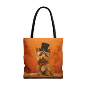 Yorkshire Terrier Dapper Dog Tote, Eco-Friendly Grocery Bag