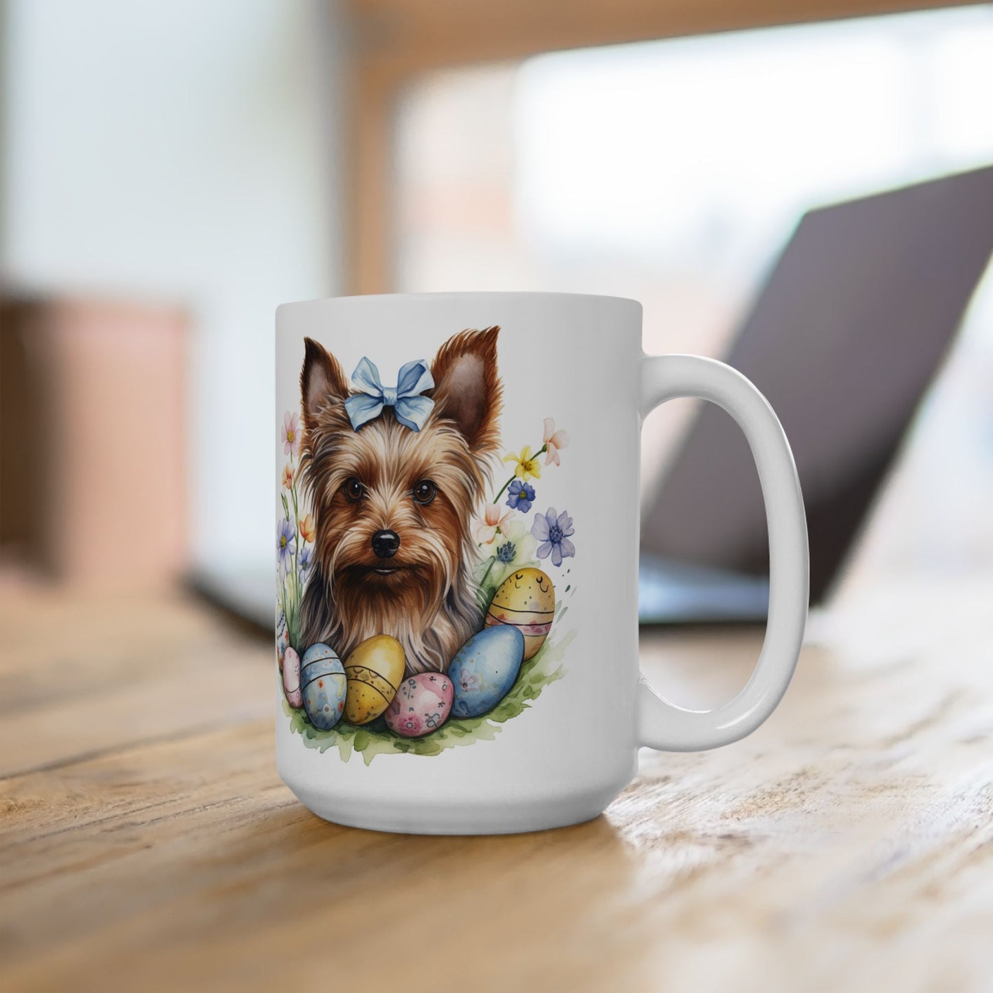 Yorkie Easter Mug – Adorable Yorkshire Terrier Gift for Dog Lovers