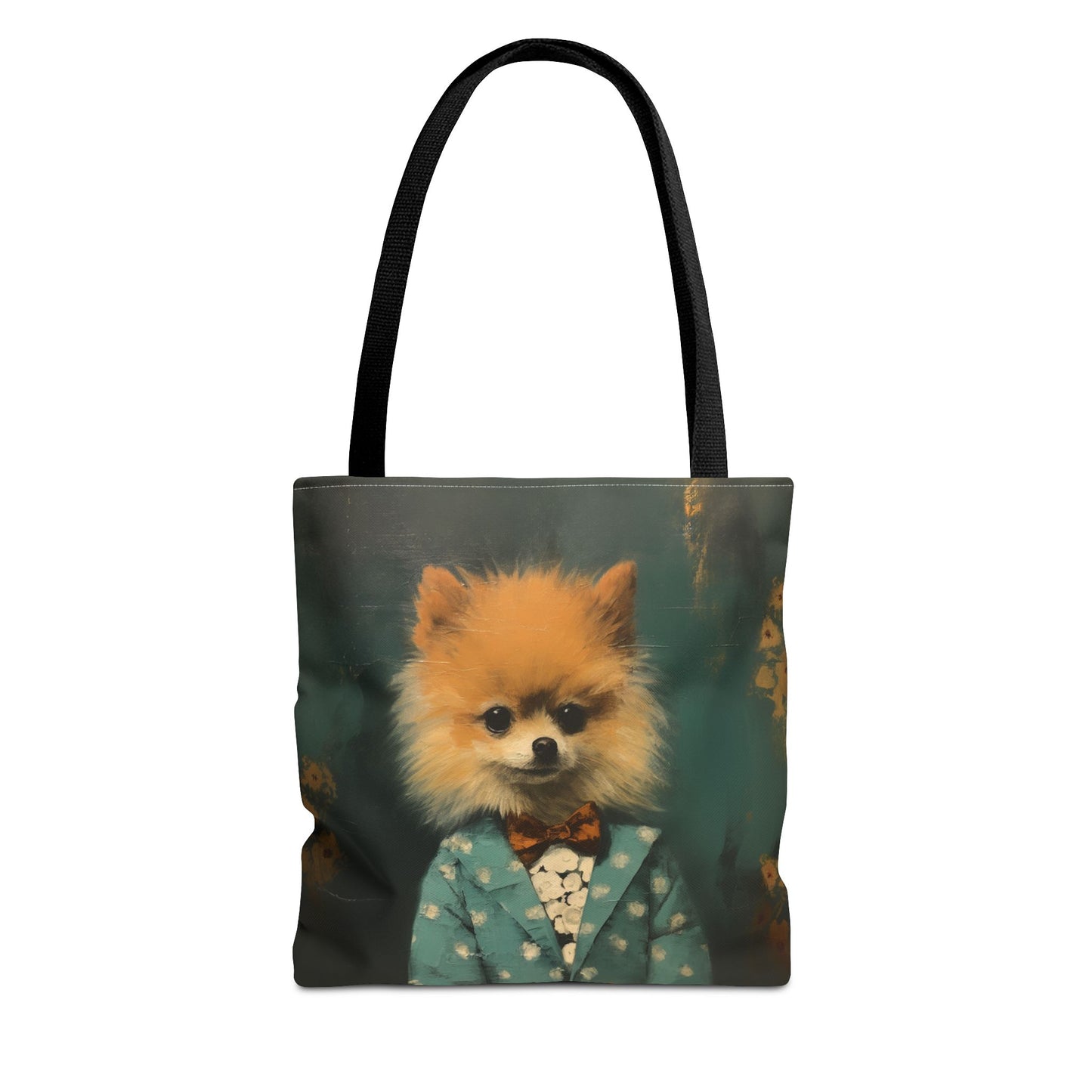 Charming Pomeranian Tote Bag – Eco-Friendly Canvas for Dog Lovers