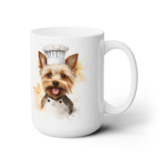 Yorkie Chef Mug - Adorable Yorkshire Terrier Coffee Cup for Dog Lovers