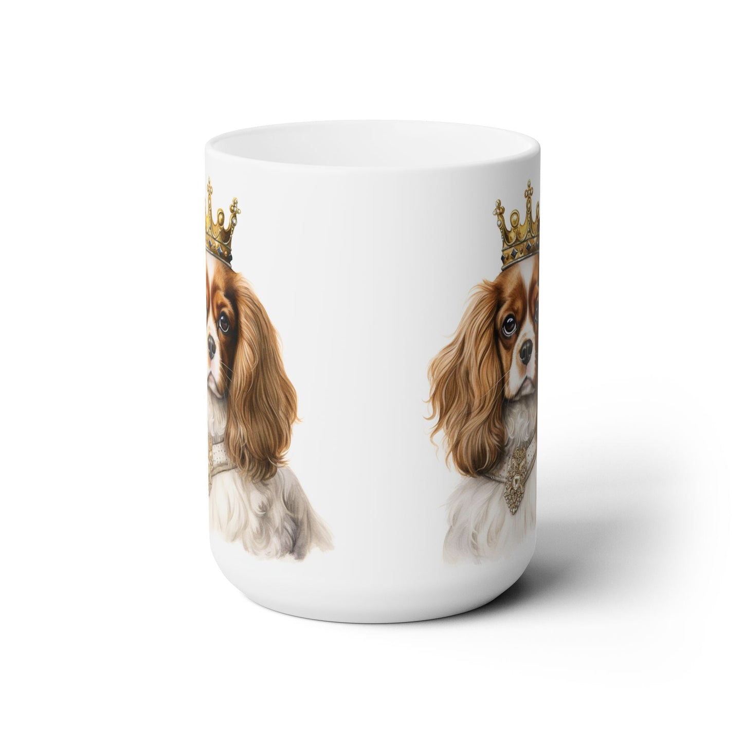 Cavalier King Charles Spaniel Royalty Mug – Elegant Dog Lover Gift