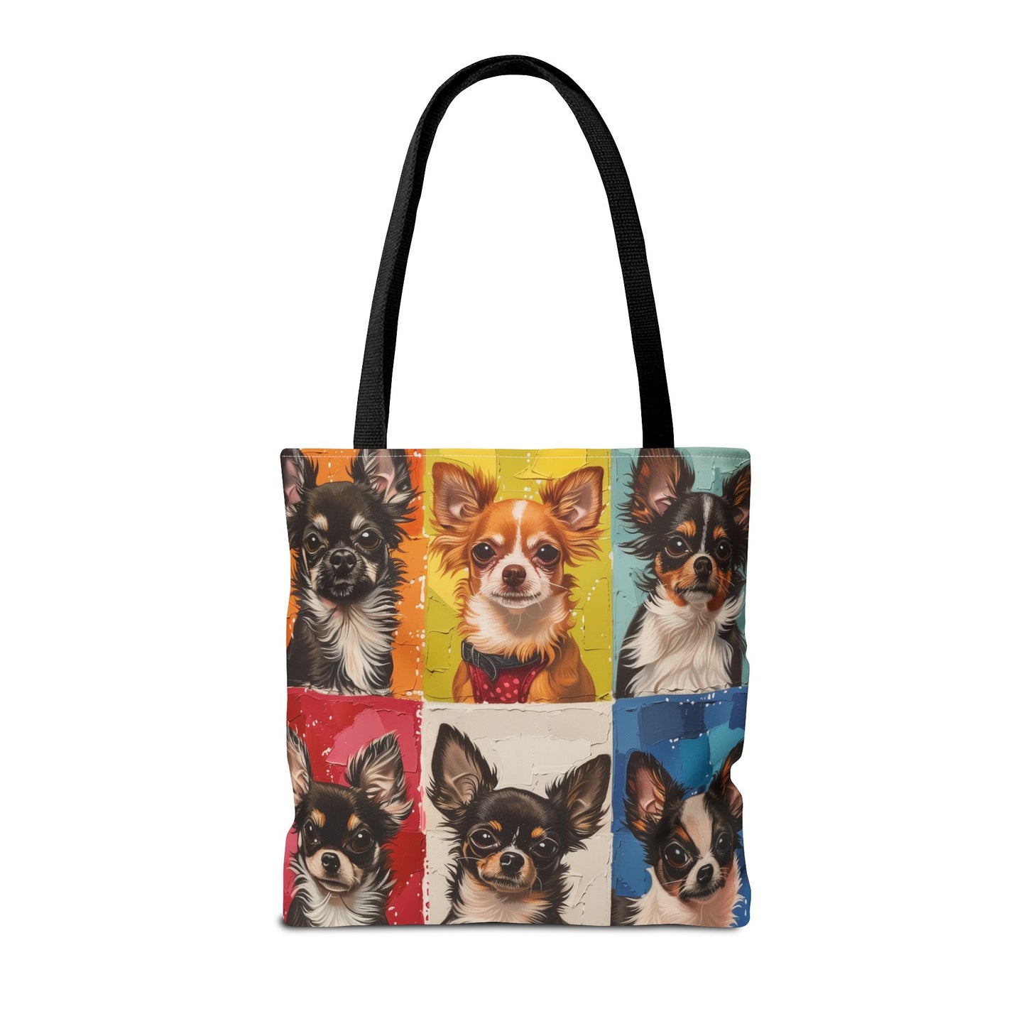 Colorful Chihuahua Pop Art Tote Bag, Pet Lover’s Gift