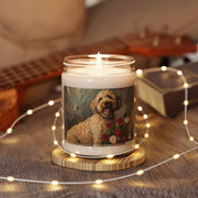 Goldendoodle Vintage Art Candle – Pet Lover Gift in Soy Wax