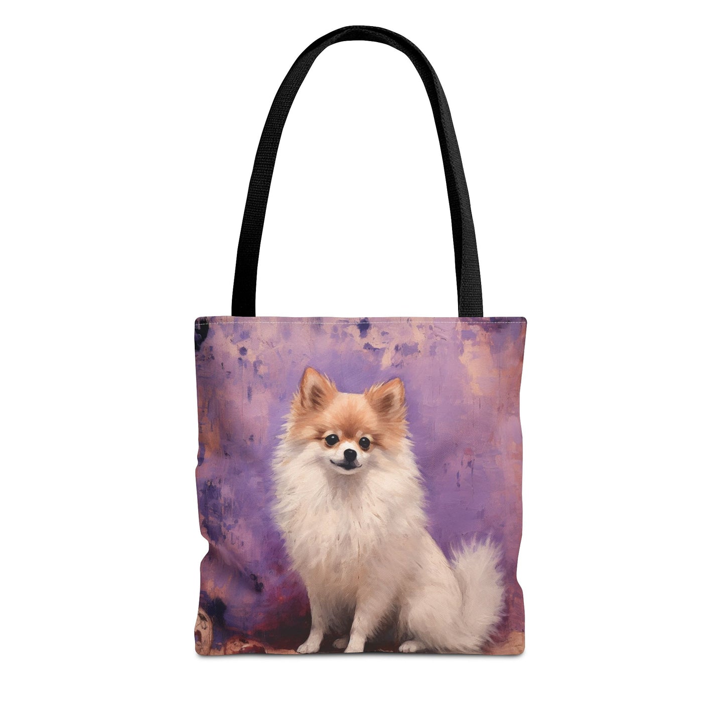 Pomeranian Canvas Tote Bag, Adorable Dog Lover's Eco Gift