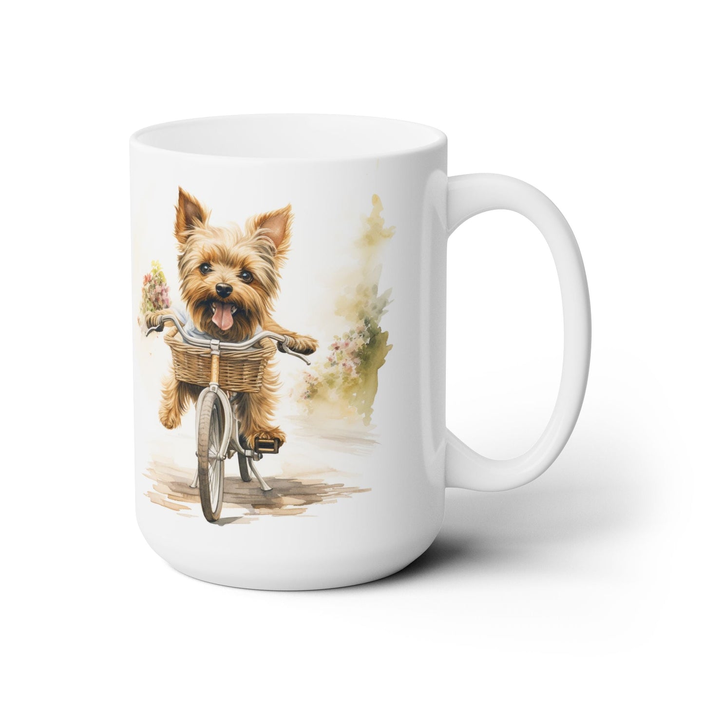 Yorkie Adventures Mug – Charming Yorkshire Terrier Coffee Cup