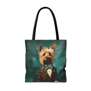 Yorkie Elegance Tote Bag – Chic Eco-Friendly Gift for Dog Lovers