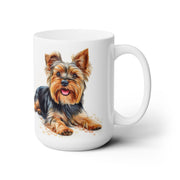 Yorkie Dreams Coffee Mug – Yorkshire Terrier Art for Dog Lovers