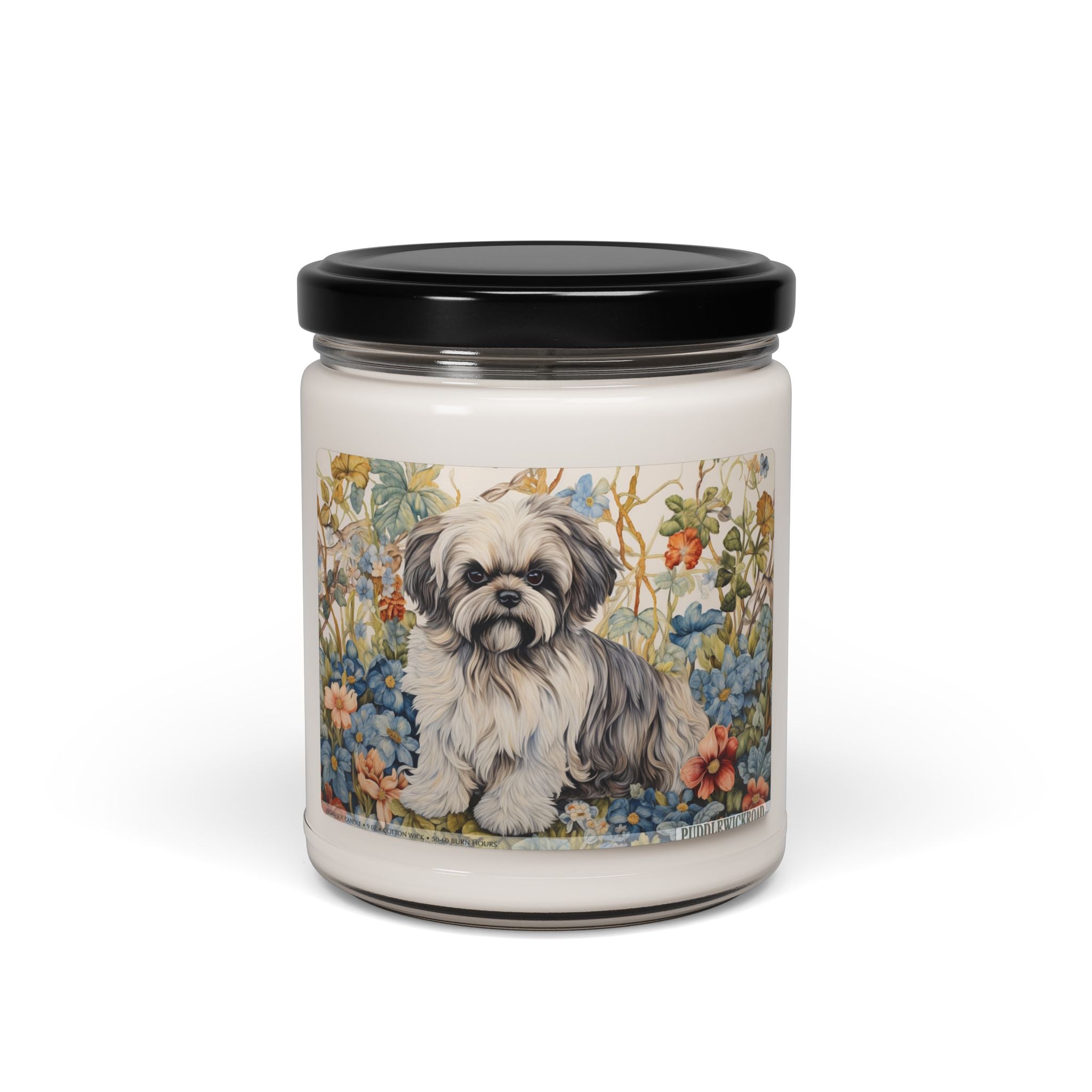 Charming Shih Tzu Candle – Soy Wax Dog Lover Gift