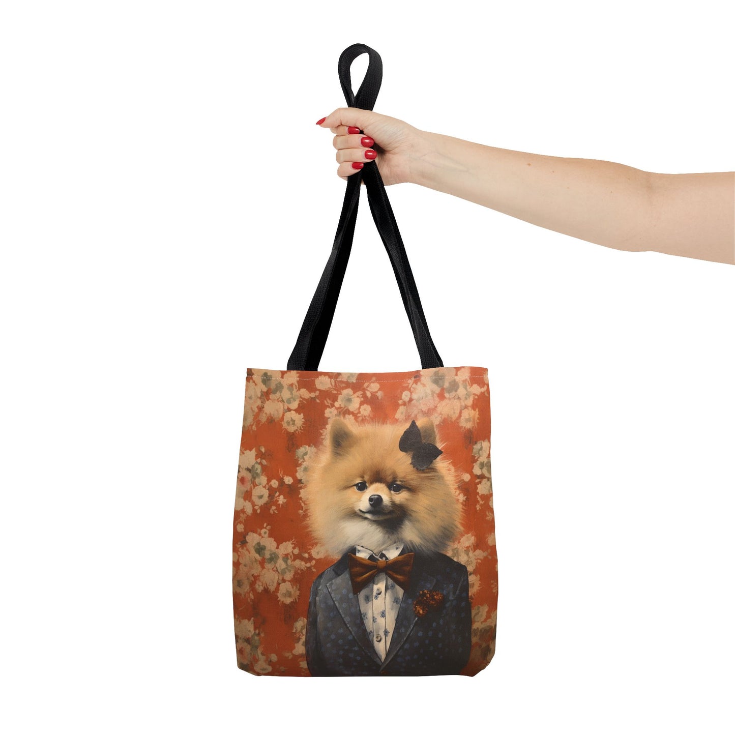 Stylish Pomeranian Tote Bag, Eco-Friendly Gift for Dog Lovers