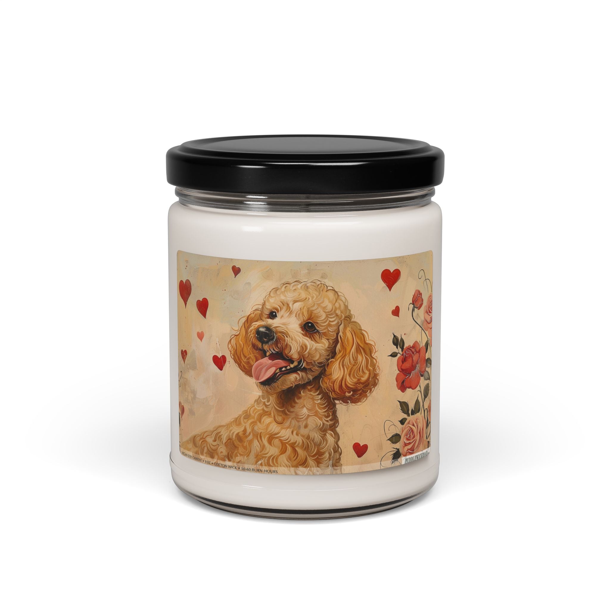 Poodle Love Candle – Heartwarming Gift for Dog Lovers!