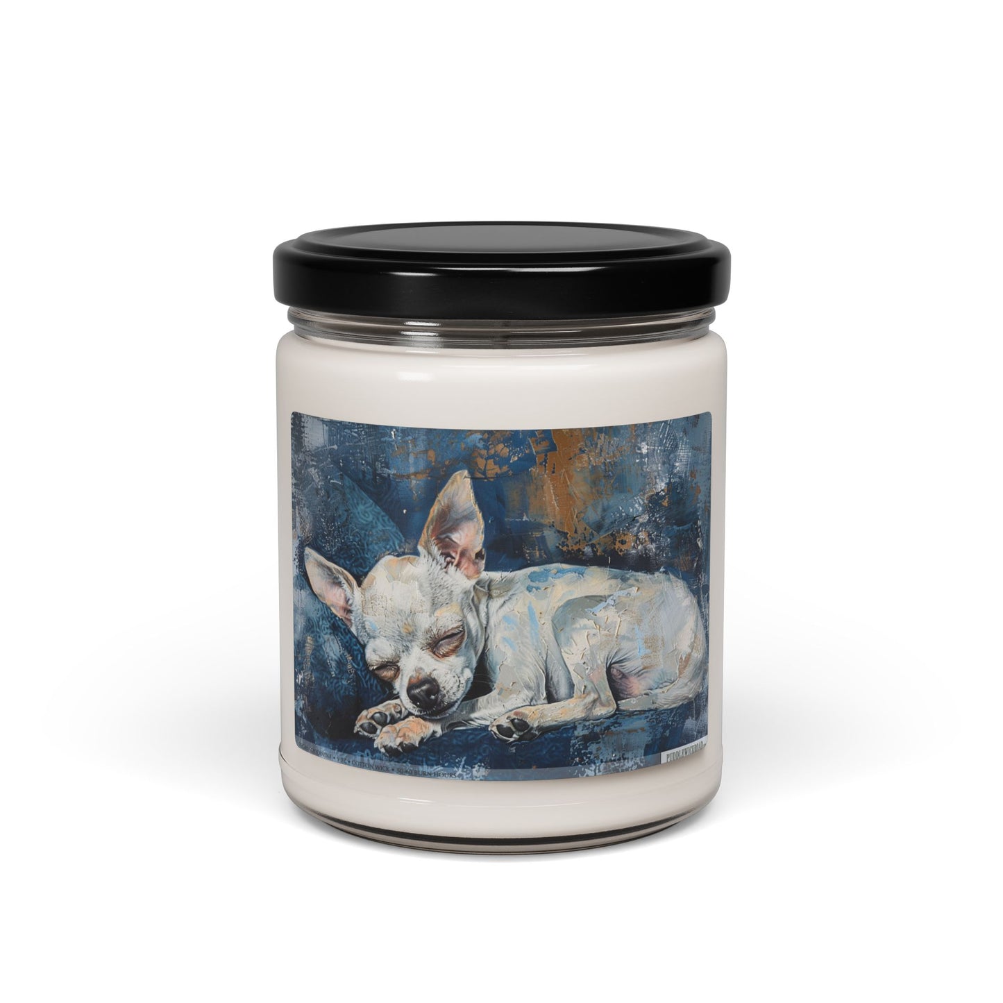 Charming Chihuahua Memorial Candle, Cozy Dog Lover Gift