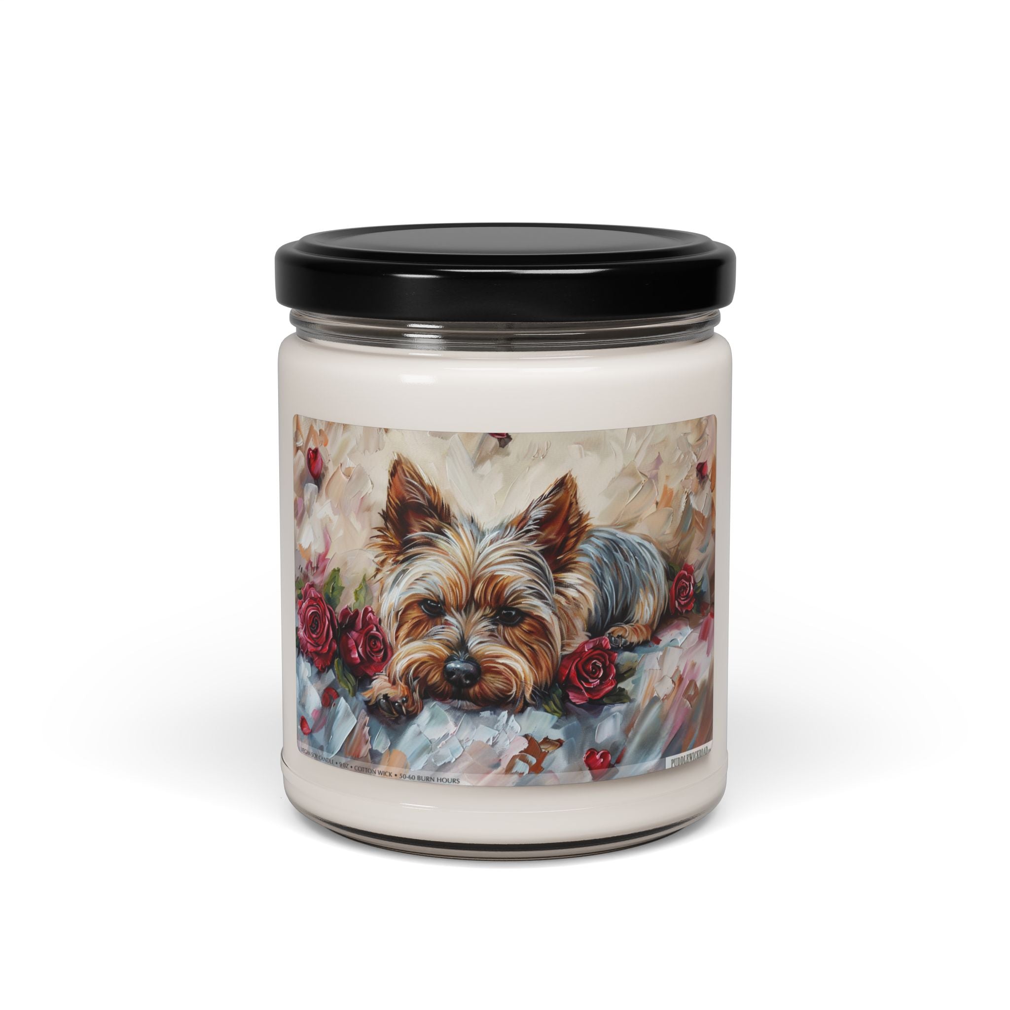 Yorkie Charm Candle – Heartfelt Gift for Dog Lovers