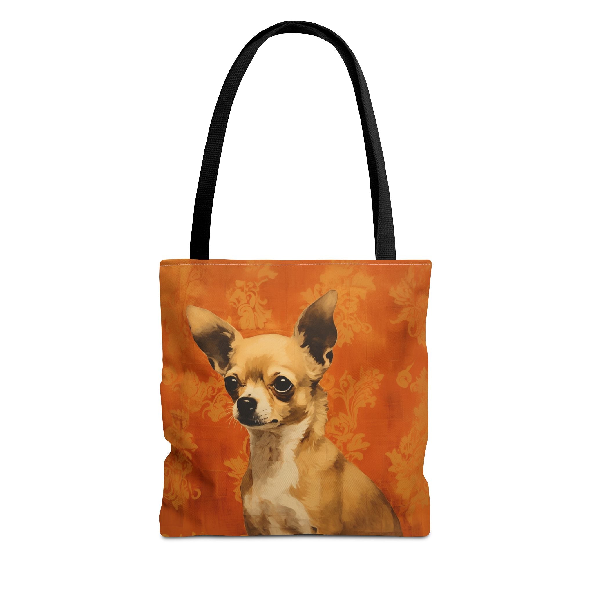 Charming Chihuahua Tote Bag - Artistic Design, Eco-Friendly Canvas