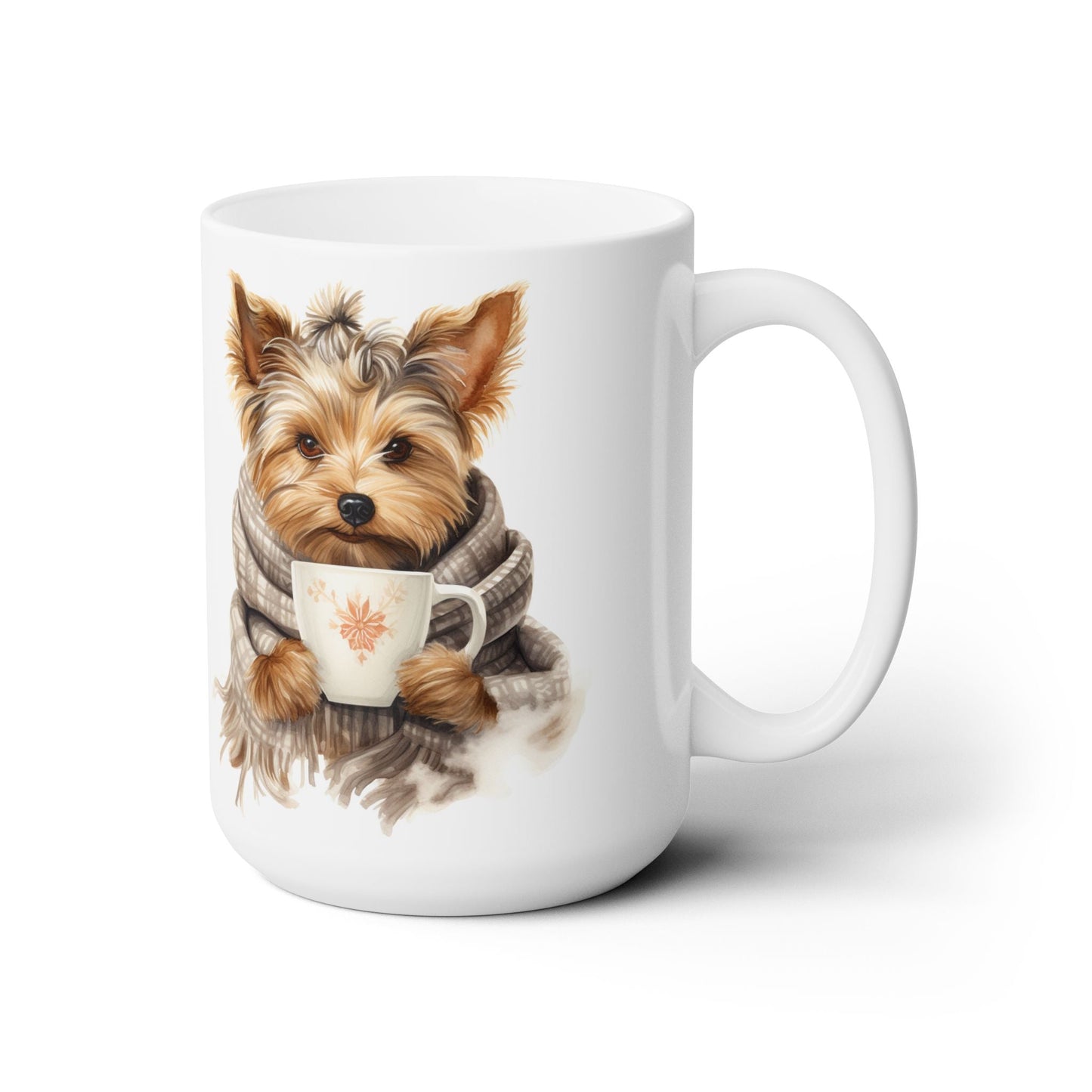 Cozy Yorkie Mug - Yorkshire Terrier Lover Gift for Dog Moms - Darwin & Rose