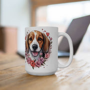 Beagle Bloom Coffee Mug - Perfect Gift for Dog Lovers