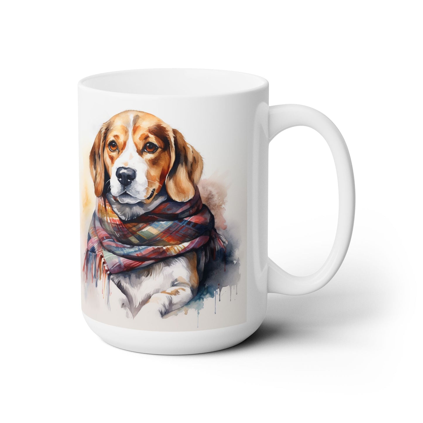 Beagle Lover's Cozy Scarf Mug – Perfect Dog Mom Gift