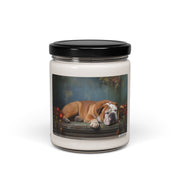 English Bulldog Vintage Candle – Cozy Pet Lover Gift