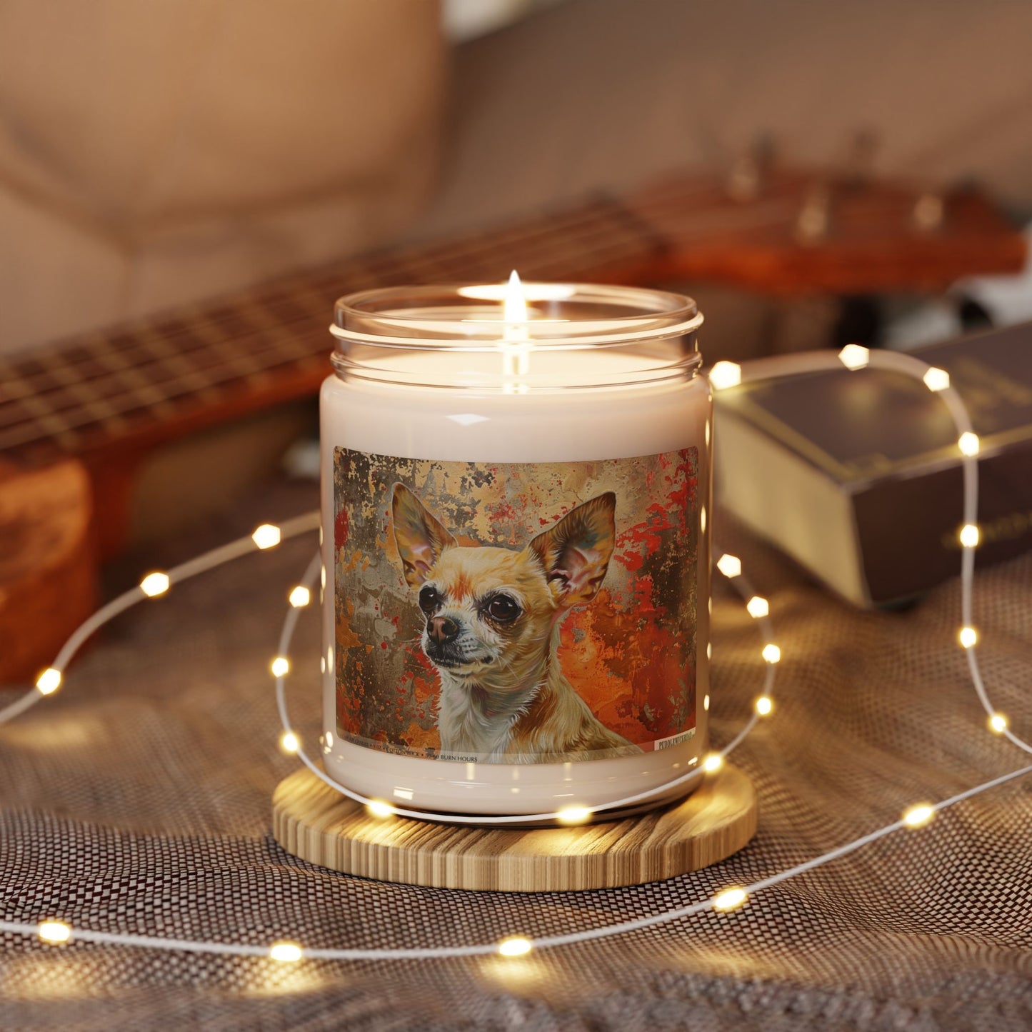 Charming Chihuahua Soy Candle – Dog Lover Gift & Memorial Keepsake